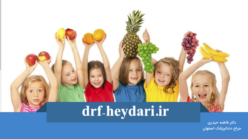 زمان غذا خوردن بعد از پر کردن دندان کودکان